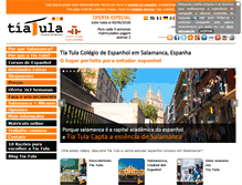 Tablet Screenshot of espanholnaespanha.com